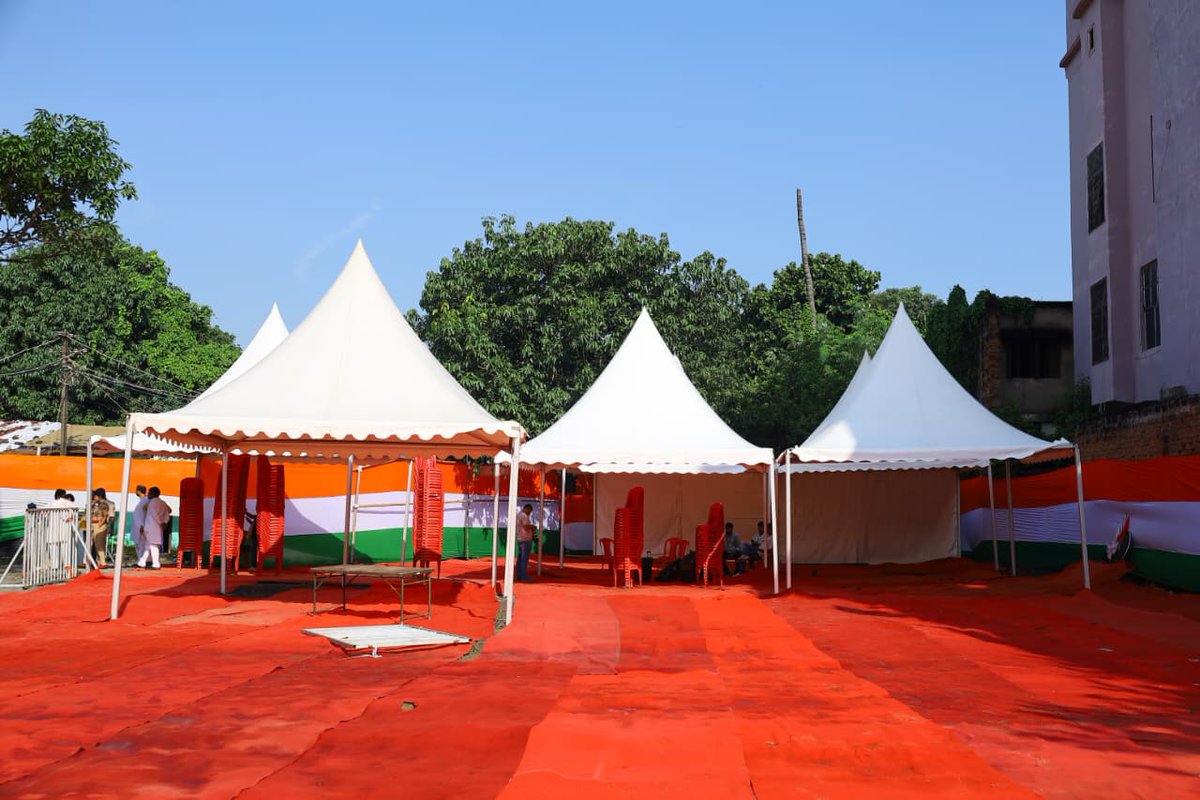 RamkishanO's tweet image. पटना की ऐतिहासिक धरती पर होने वाली कांग्रेस कार्य समिति की बैठक के लिये सदाकत आश्रम तैयार है. 
#cwcmeeting #Patna