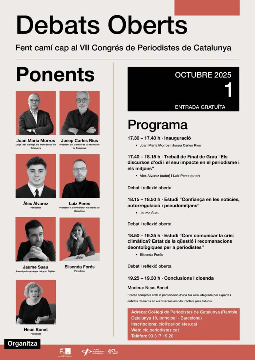 Consell de la Informació de Catalunya (CIC) tweet media