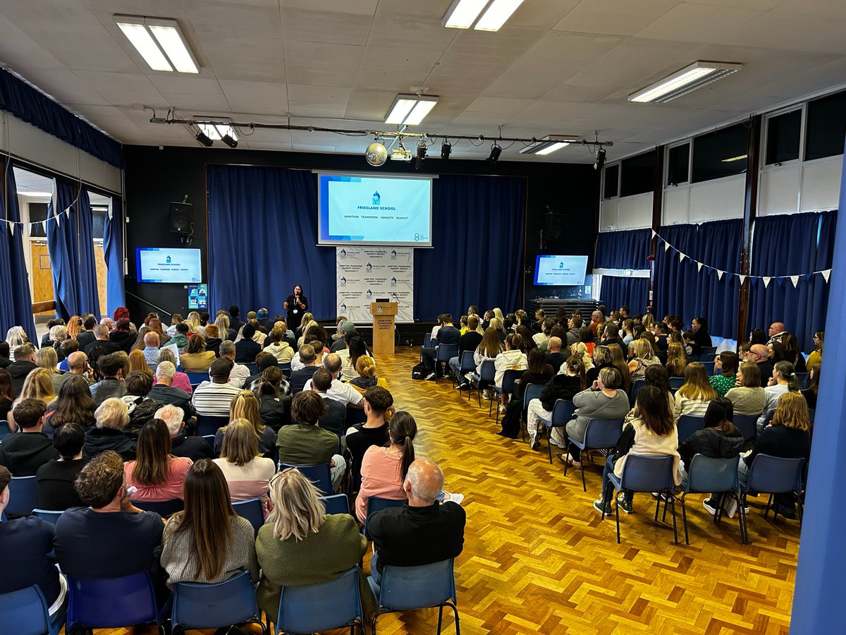 It was a pleasure to welcome over 100 Friesland Families last night for our Year 11 Exam Success Evening. Working as a team, with families, we are determined to ensure every scholar has their #TimeToShine next Summer.
#BestYet #FrieslandFamily #SmashingIt