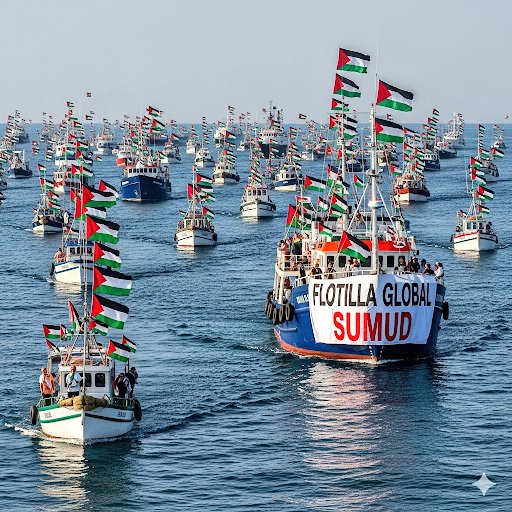 Global sumud filosu ümmetin yüz akıdır! 

#GlobalSumudFlotilla