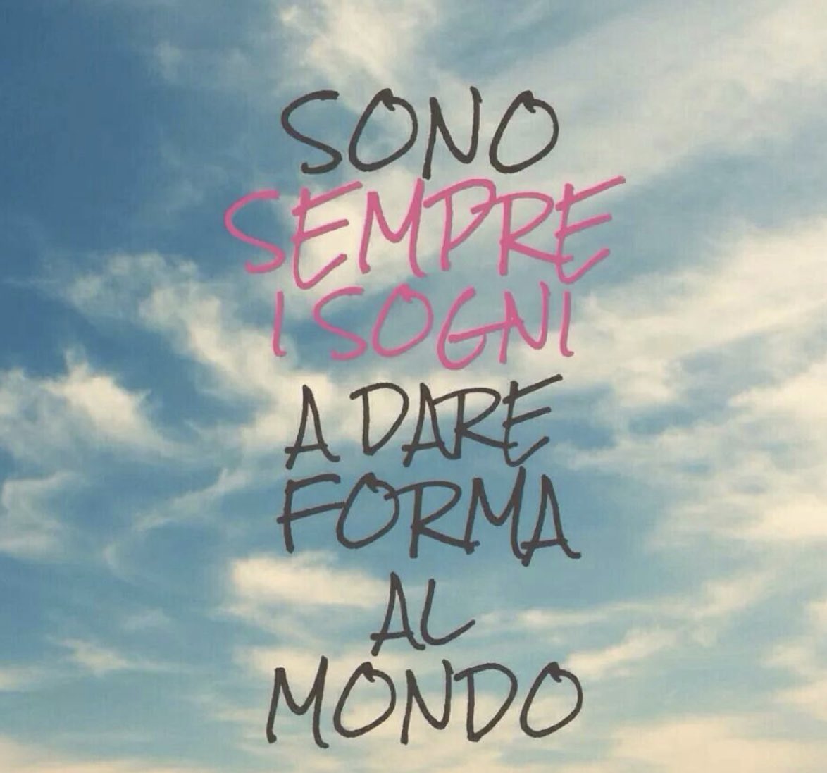 #NemmenoUnaVolta mi sono pentita di sognare …