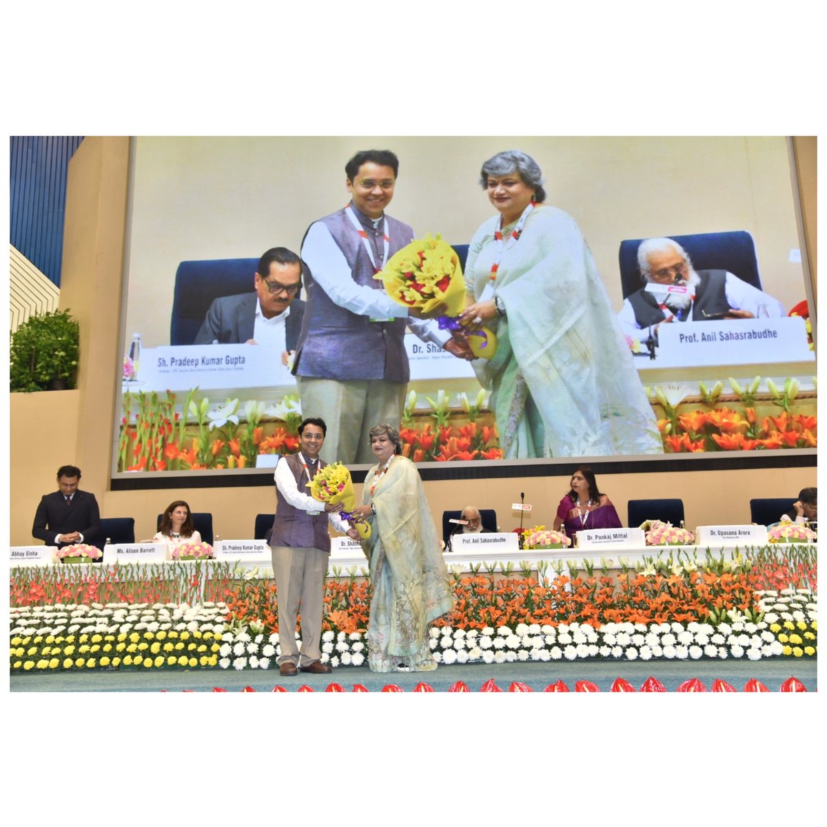 It was an honour to join the 2nd International Conference on Transforming Higher Education &amp; Skilling towards Viksit Bharat 2047. Engaging with fellow leaders on shaping a future-ready India through innovation, research, and skilling in Industry 5.0 was truly insightful.