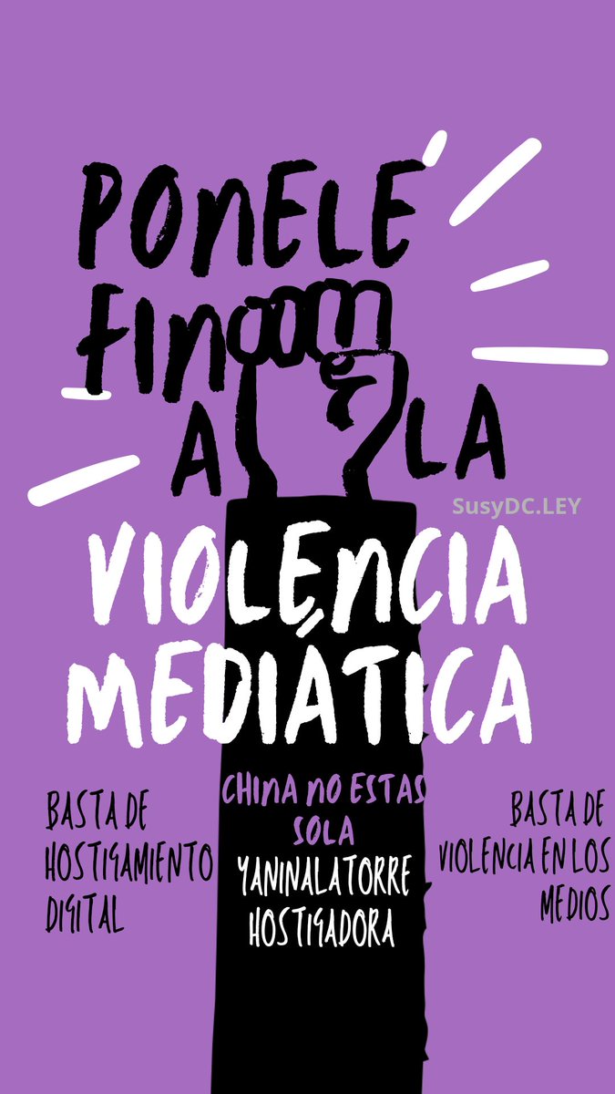 Basta de hostigamiento digital  <a href="/chinasuarez/">China Suarez ♛</a>
#YaninaLatorreHostigadora 
#ChinaEstamosConVos