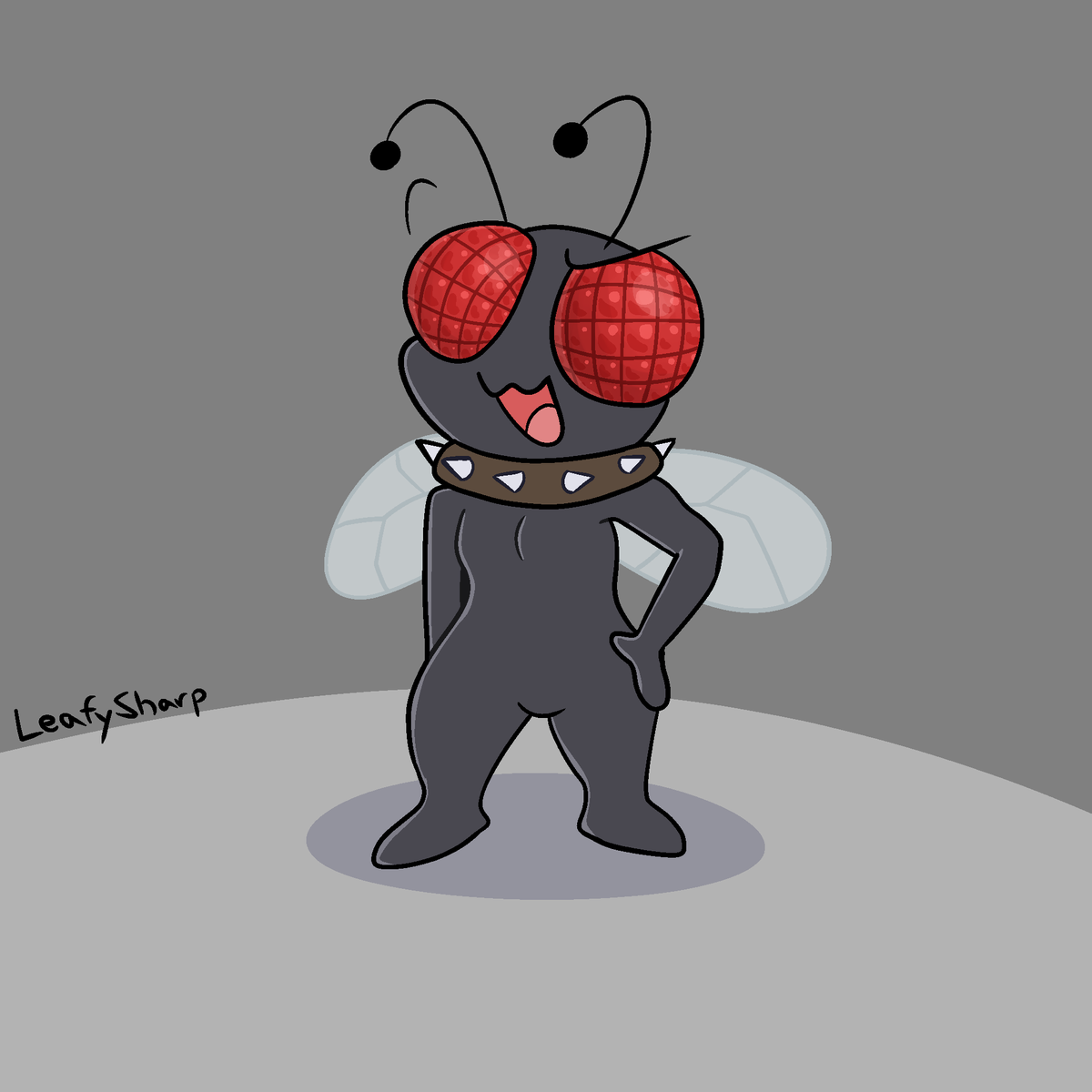 i drew the stupid-cocky fly that wont leave me tf alone during my CS2 matches