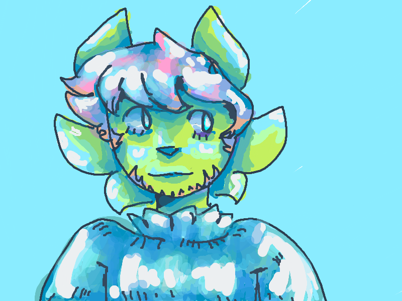 Kender64's tweet image. This is how it turned out, I tried experimenting with lights and color, I don't like the result but whatever.
#Colorpractice #AxolotlOC #eneltiempodelosapostolestodoseranmuybarbarossesubianalosarbolessecomianalospajaros