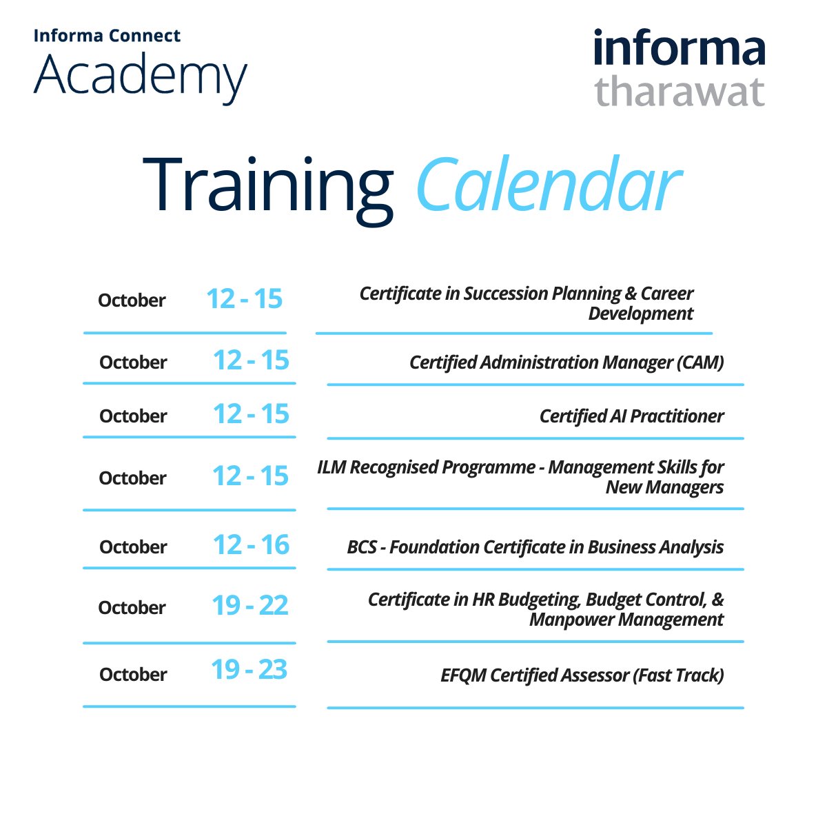Informa Connect Academy tweet media