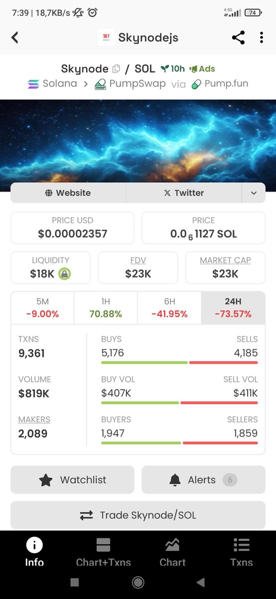 TraderKerem's tweet image. $skynodejs #skynodejs on binance wallet or dex web3, buy now, good op. Deep 12mc high profit chance
Fzs6cGKVGAufKpFzP3Dv3bAW5FJ4YVDTKNMhfuLgpump
#bitcoin #btc #ethereum #eth #altcoins #bull #bullish #bullrun