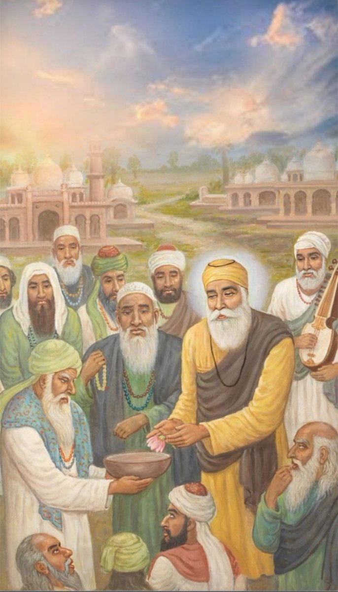 RanadebBhattac2's tweet image. Resuming Gurbani for all to read.
#Gurbani 
WaheGuruji Meher Karan 🙏🏻🙏🏻
Satnam WaheGuruji 🙏🏻 🙏🏻 
#GuruNanak
#Sikhi
(SGGS (Ang-7) (Pauri -32) Japji Sahib)

&quot;Nanak nadree paa-ee ai koorhee koorhai thees&quot;
--- O Nanak solely by His( The Supreme) grace can He be obtained. False are...