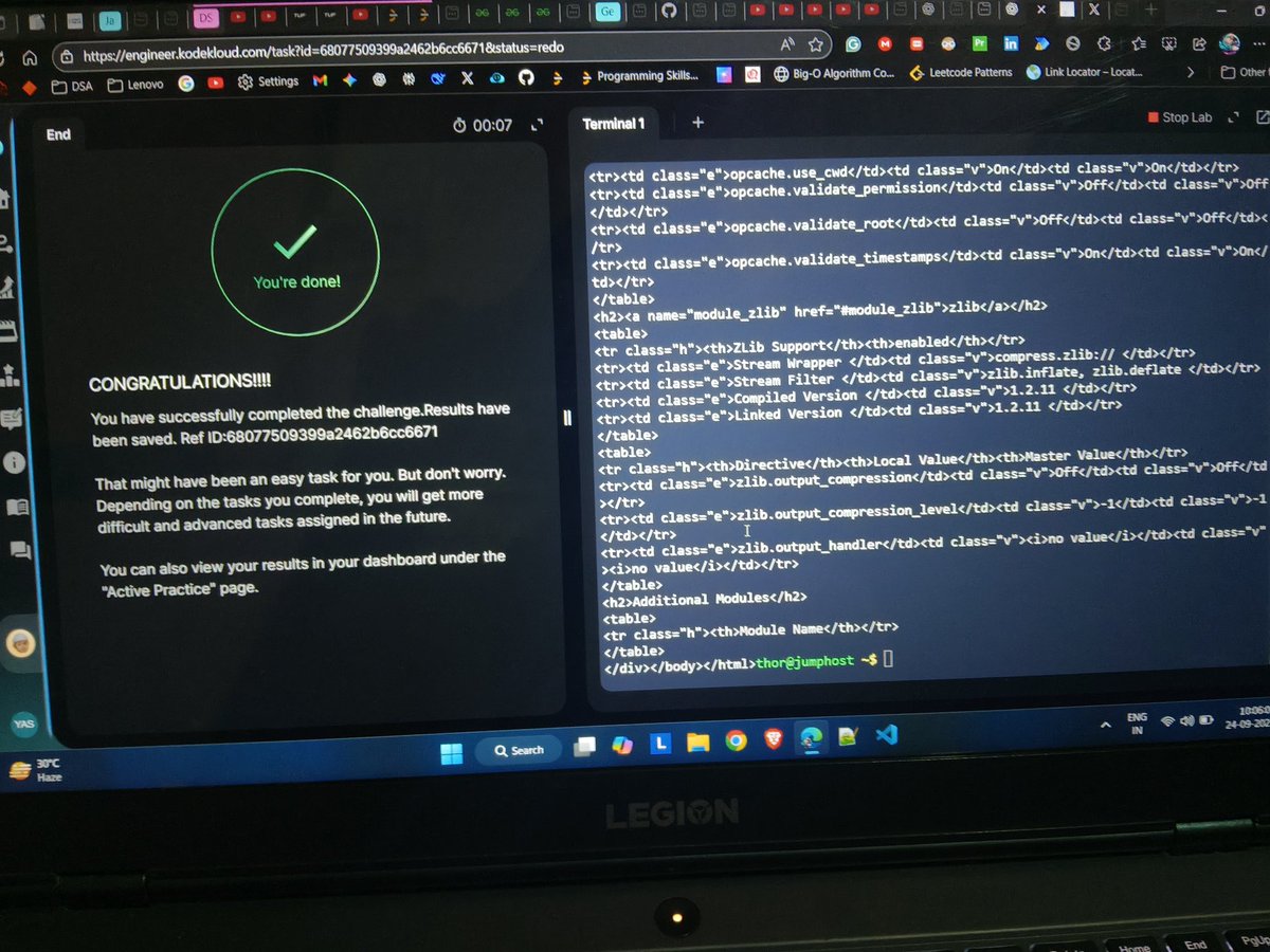 yash_aditya_sri's tweet photo. #100DaysOfDevop
@KodeKloudHQ
Hi folks, continuing my learning journey again, this time without any breaks. Let's gooooo...✨
✅Day1: Configure Nginx +PHP-FPM Using Unix sock.
 #LearningInPublic #devops #sre #linux #nginx #devopsinterview #cloud https://t.co/9k9N7j3v9R