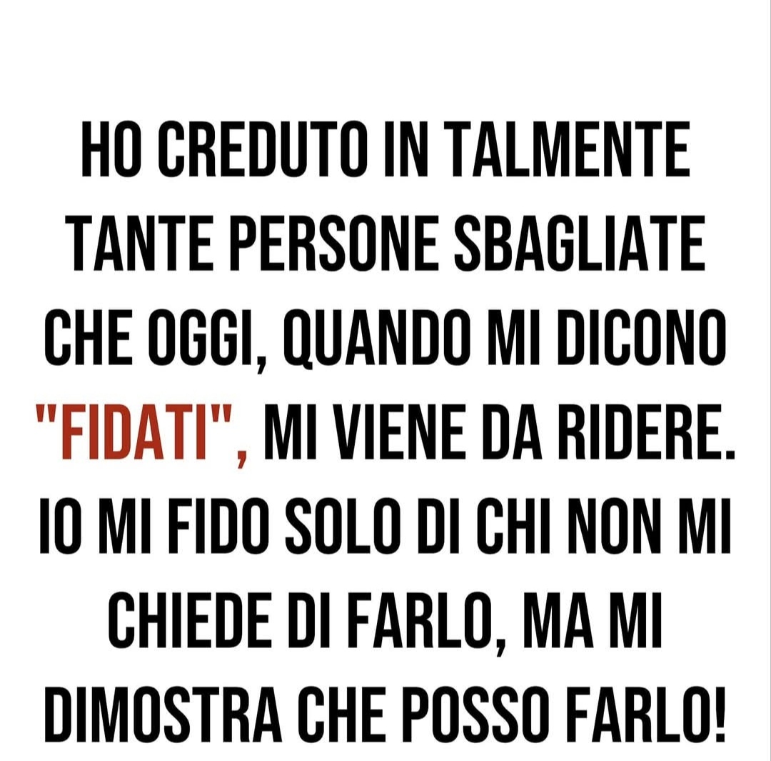 Buongiorno amici di X.