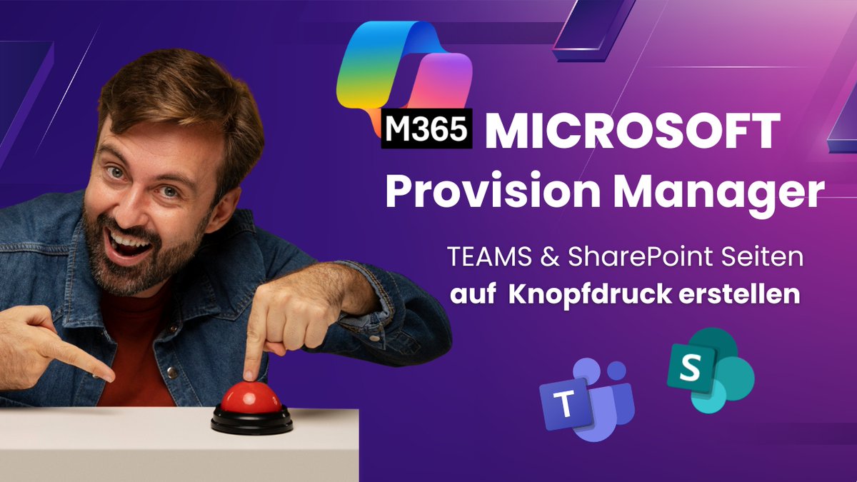 coc_ag's tweet image. Ein #Microsoft Team hier, zwei #MicrosoftSharePoint Sites da – plötzlich jagt man redundante Gruppen, verwaiste Zugänge, externe Zugriffe
Der Ausweg?
#M365 Provision Manager:
Automatisierte Prozesse, einheitliche Templates
👉 Mehr
shorturl.at/MVHdv
tinyurl.com/4ff8h7n2