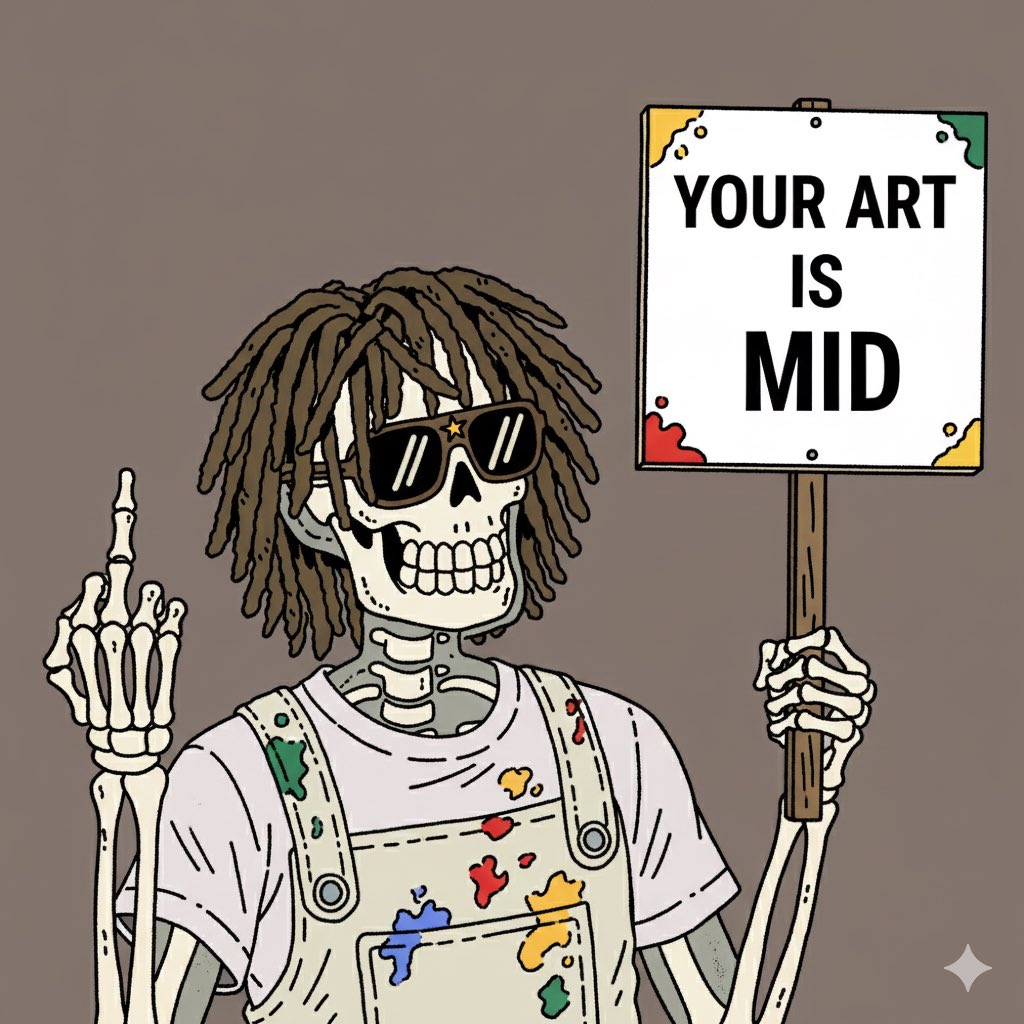 Did you fade anon? 
Organically mid.

<a href="/MidEvilsNFT/">Mid Evils</a>