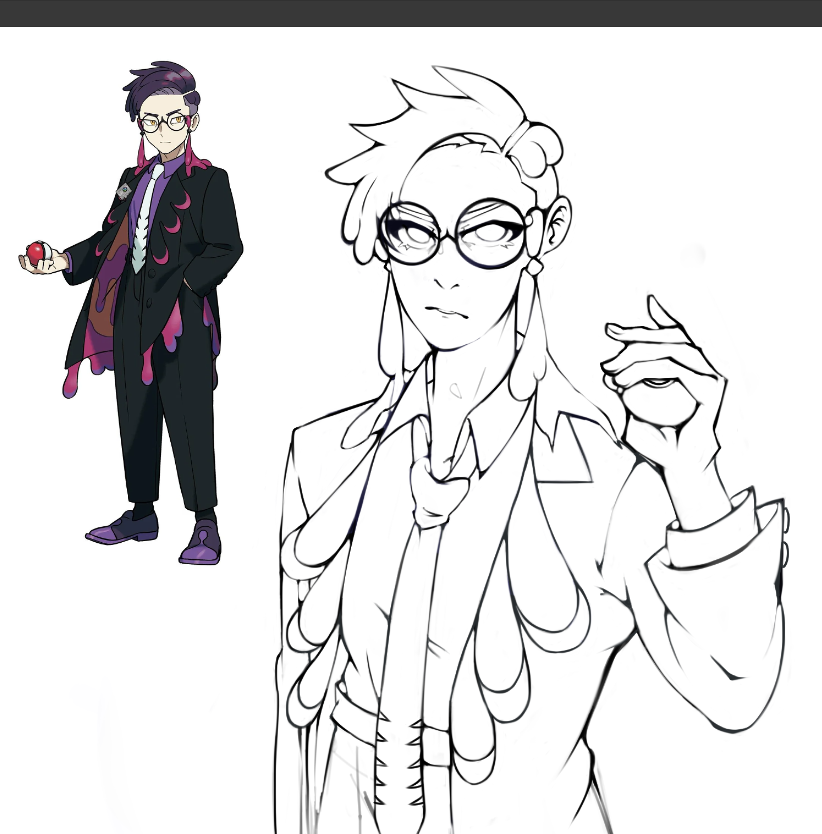 trying to finish this fan-art &amp; needing to stay up - twitch.tv/ki_lyn