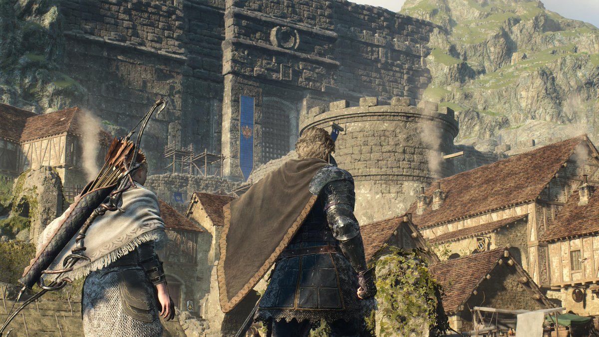 Elm_DD2's tweet image. おはようございます😌

関所宿場町の町並み結構好きなんですよね
こういう場所に住んでみたい憧れがある

#ドラゴンズドグマ2