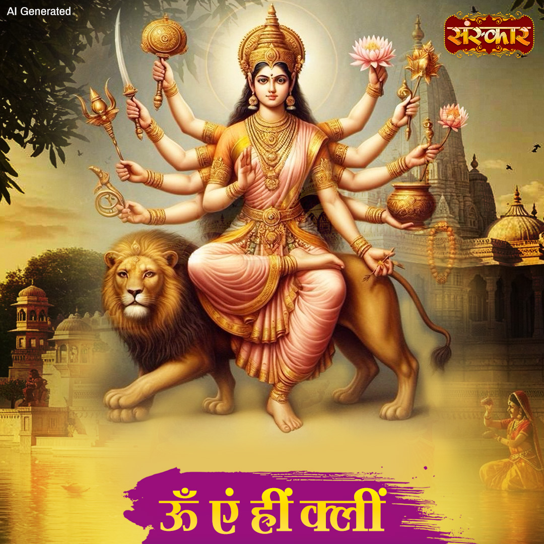 SanskarOfficial's tweet photo. ॐ ऐं ह्रीं क्लीं
#NavratriMantra #DurgaMantra #MaaDurga #ShaktiMantra #BeejMantra #MantraChanting #DivineEnergy #PowerOfMantra #SpiritualVibes #ShaktiAradhana #जयमातादी #PositiveEnergy #MantraHealing #ChantForPeace #sanskartv https://t.co/TKgIF5Oefr