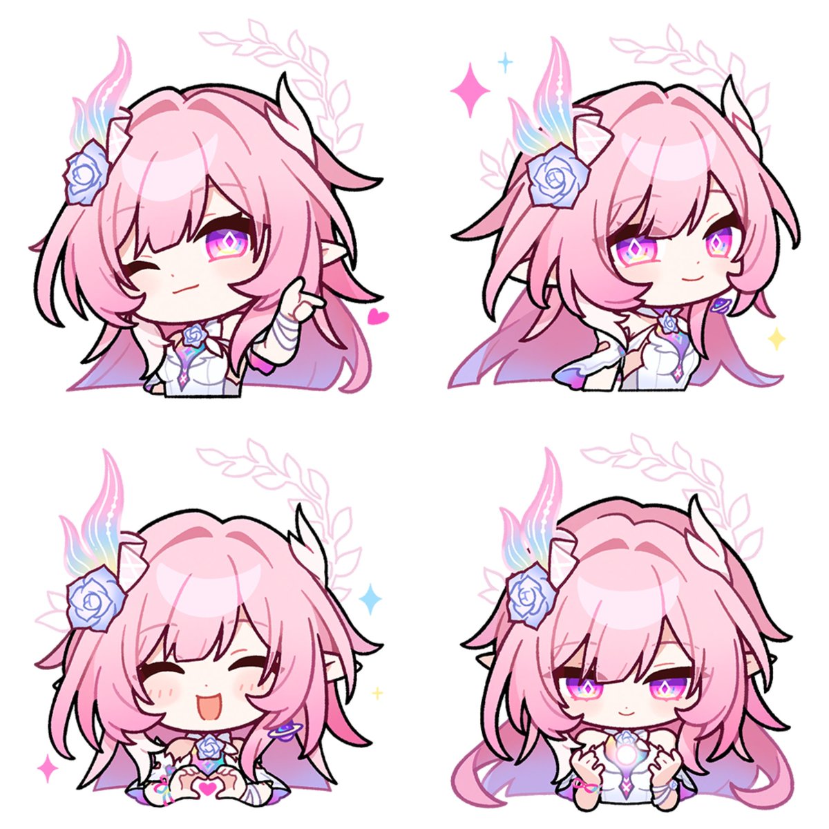 NEW CYRENE OFFICIAL CHIBIS!

#HonkaiStarRail #崩壊スターレイル