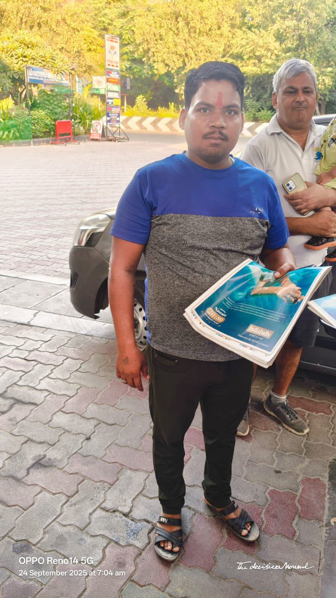 SSpanchshila's tweet image. Adding a little extra joy to every pit stop! 🌸⛽

Because at HPCL, we don’t just fuel vehicles — we fuel smiles. 💛

#HPCL #ProjectAbhyuday #DeliveringHappiness #FuelingSmiles

@HPCL @Rg03Goel @hardik_HPCL
@hpcl_retail @jindalhpc