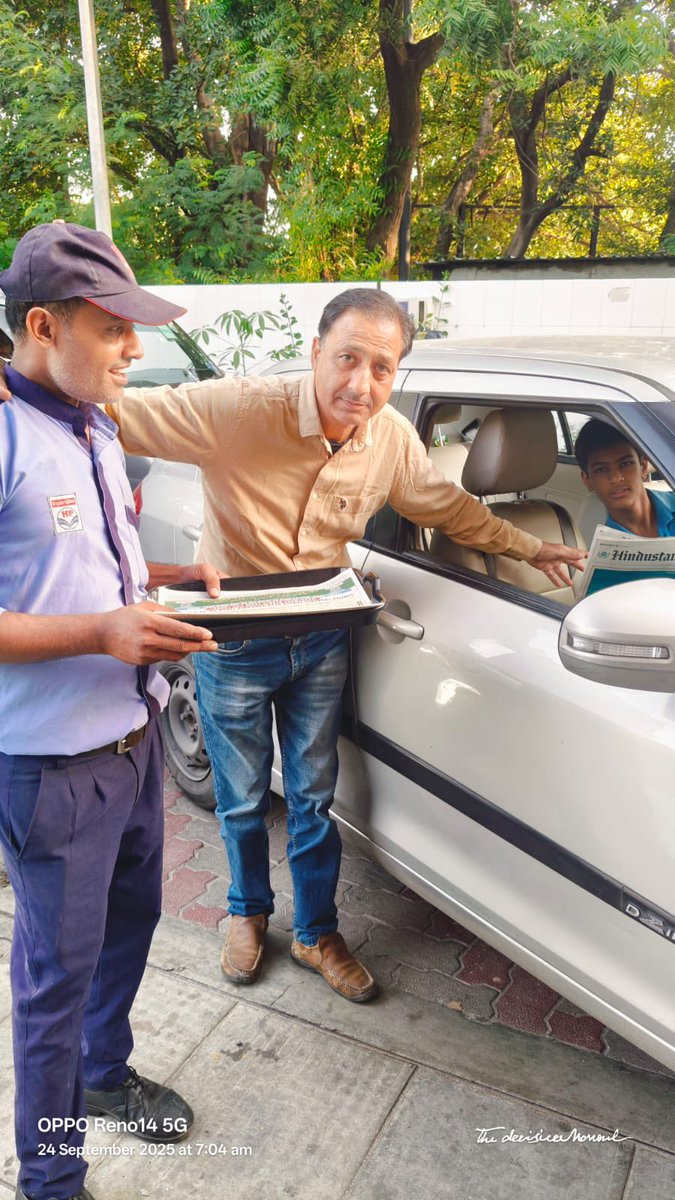 SSpanchshila's tweet image. Adding a little extra joy to every pit stop! 🌸⛽

Because at HPCL, we don’t just fuel vehicles — we fuel smiles. 💛

#HPCL #ProjectAbhyuday #DeliveringHappiness #FuelingSmiles

@HPCL @Rg03Goel @hardik_HPCL
@hpcl_retail @jindalhpc