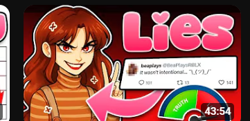 pixieefaee's tweet image. can we like, not put someones art into ai for a thumbnail, Yes bea is a horrible person, but the person she commissioned for that art did nothing wrong, why are you feeding they're art into ai?.