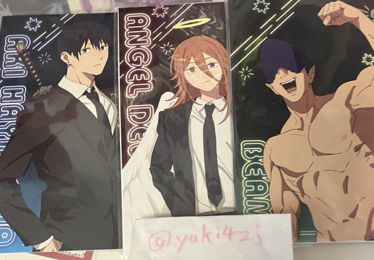 【 交換 】 チェンソーマン 購入特典 メイト レゼ篇  公開記念フェア 劇場版 映画 アニメイト ポストカード ポスカ 特典 天使 手渡し

譲： アキ 天使の悪魔 ビーム

求： 同種 デンジ マキマ ＞ 異種 デンジ マキマ パワー ＞ 同種レゼ

郵送 or 池袋 中心 都内手渡し
お気軽にお声掛けください！