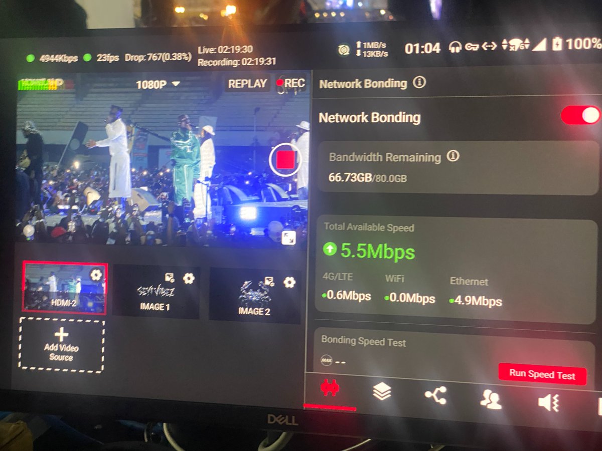 For Nigeria's largest-ever concert stage (44-ft, 55k+ live audience), delivering a seamless 5-hour stream to 120k+ viewers with zero dropped frames — powered by the YoloBox Ultra.
👉 Dive into the case study in our latest blog: bit.ly/46BkK8L
📸 Credit: @WE ARE LIVE