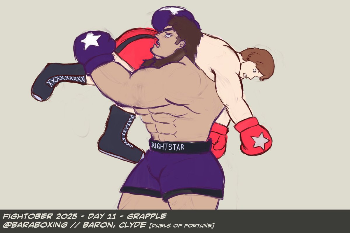 BaraBoxing's tweet photo. #Fightober2025 11 GRAPPLE https://t.co/NmHKmfX0GG