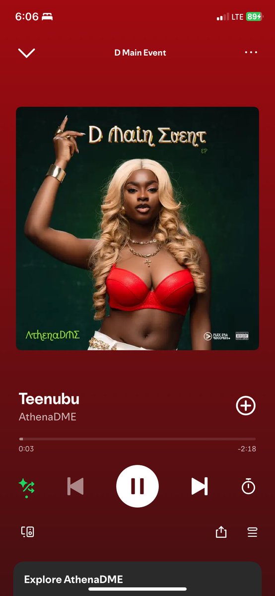 OluwaNinu's tweet image. D Main Event -EP out now!!!🤩🤩

@ATHENA_DME on fire 🔥 on this one ☄️
Athens🔱🔱 let’s all go stream good song🎧. 

#goodsong #dmaineventep #ep 
@Mazitundeeednut @PulseNigeria247 @instablog9ja @lindaikeji @yabaleftonline @flexerarecords