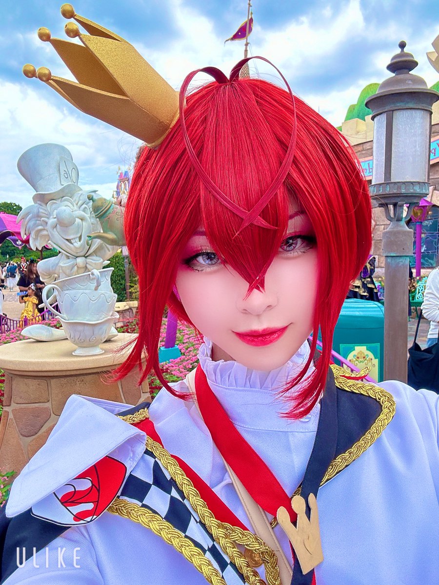 Lambda1_1's tweet image. とっくにアウパしてる🎩🫖💞

 #Dハロ仮装2025  #Dハロ仮装ツイステ