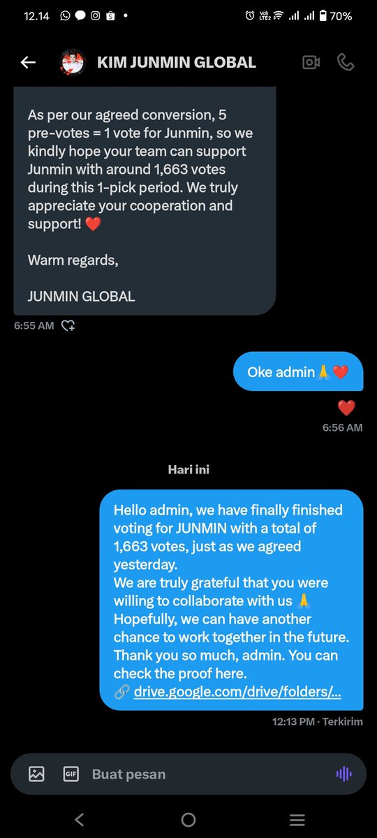 wonderland_vote's tweet image. Our collaboration with @JUNMINGLOBAL has finally come to an end 🤝
Thank you so much to the team for working together with us @WONDERLAND_VOTE.
We hope KIM JUNMIN achieves the best result and makes his debut ✨
Let’s keep up the spirit, everyone! 💙
#JUNMINxTREASURE