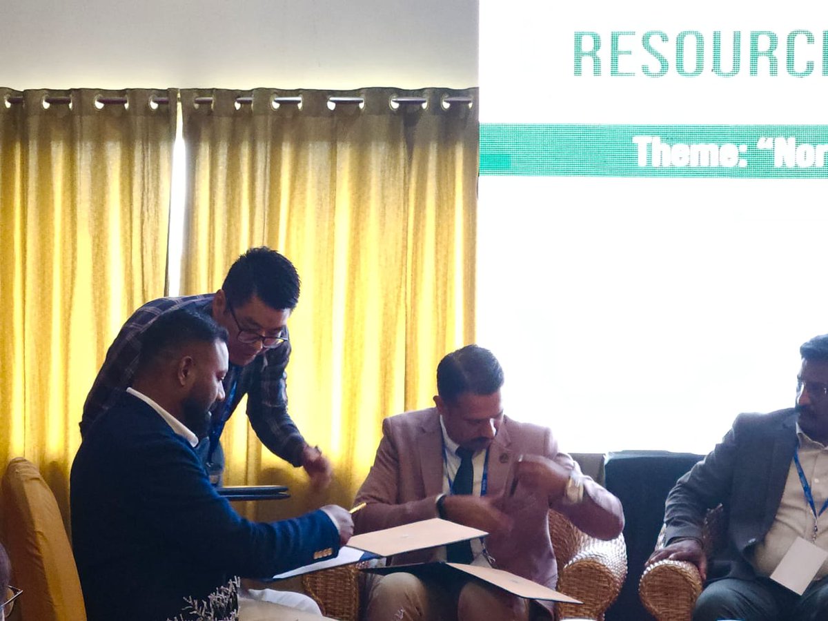 wii_india's tweet image. &quot;Significant beginnings pave the way for meaningful outcomes&quot;
#MoUSigned📝
#ResearchCollaboration🔬
#JhumLandscapes
#BidiversityConservation
Recognising the shared goals of promoting sustainable rural development, ecological stewardship and livelihood resilience in Jhum…