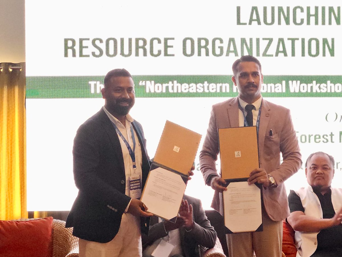 wii_india's tweet image. &quot;Significant beginnings pave the way for meaningful outcomes&quot;
#MoUSigned📝
#ResearchCollaboration🔬
#JhumLandscapes
#BidiversityConservation
Recognising the shared goals of promoting sustainable rural development, ecological stewardship and livelihood resilience in Jhum…