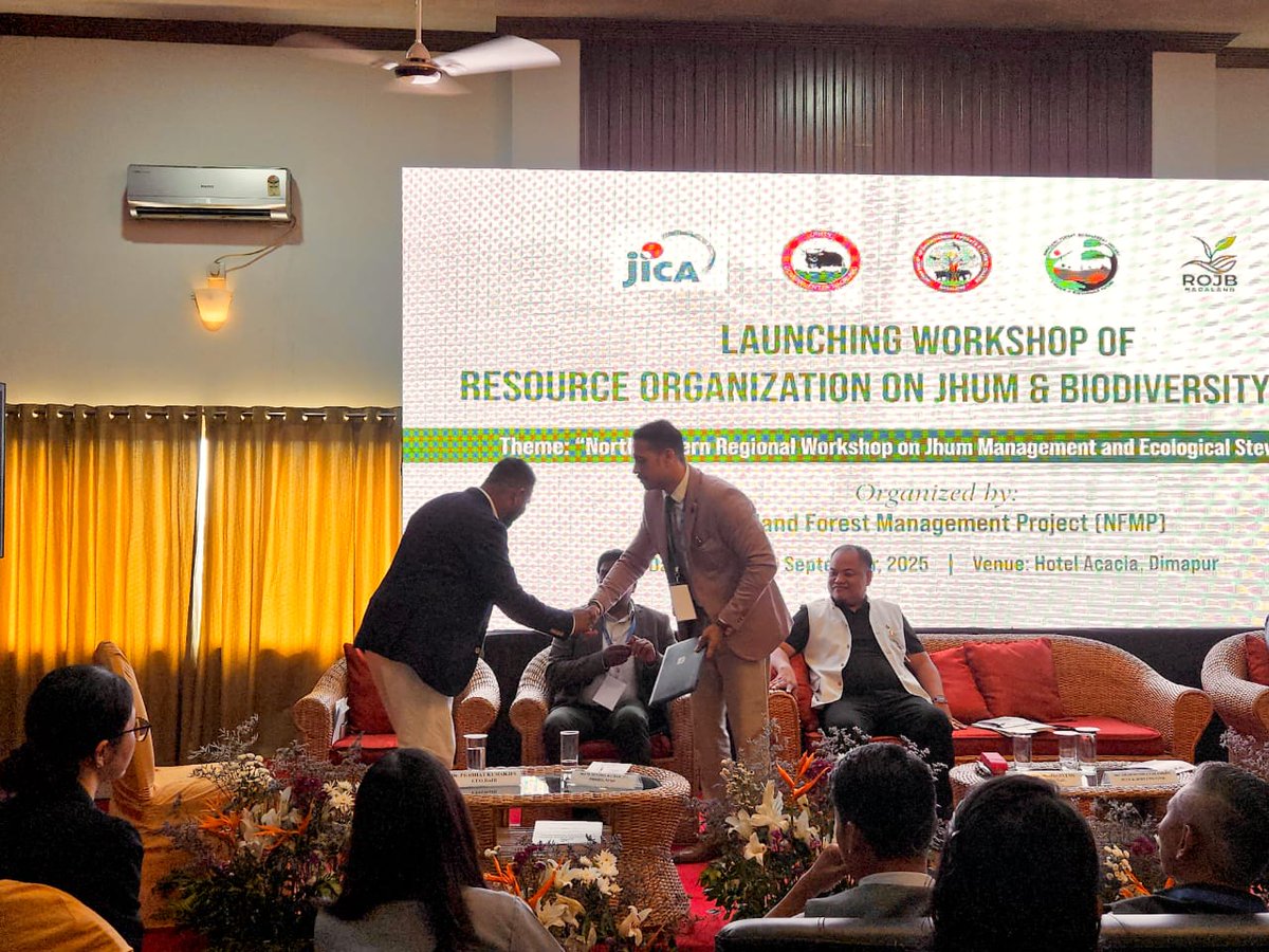 wii_india's tweet image. &quot;Significant beginnings pave the way for meaningful outcomes&quot;
#MoUSigned📝
#ResearchCollaboration🔬
#JhumLandscapes
#BidiversityConservation
Recognising the shared goals of promoting sustainable rural development, ecological stewardship and livelihood resilience in Jhum…