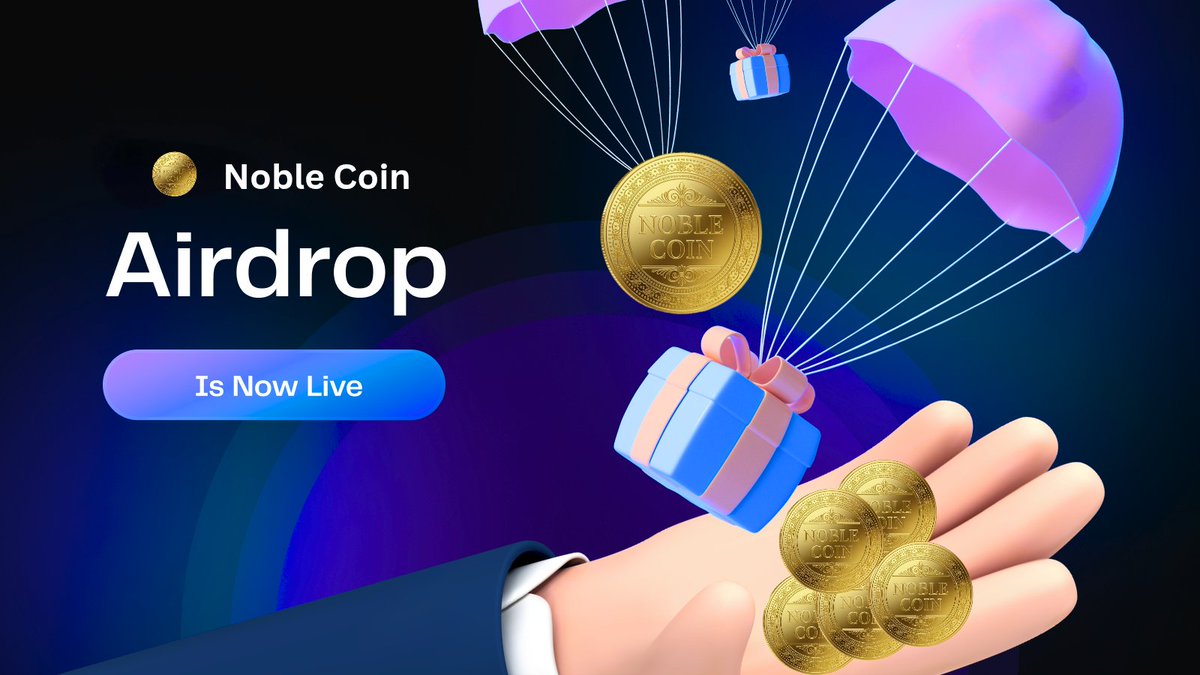 🛑 $NOBLECOIN alert: ONLY trust @NobleOnSol. No wallet connects/seeds ever. 30B airdrop to 3K wallets after Oct 1-5 launch. Sell post-launch! Don’t click fake links.  

#CryptoSafety #NobleCoin <a href="/CoinMarketCap/">CoinMarketCap</a>