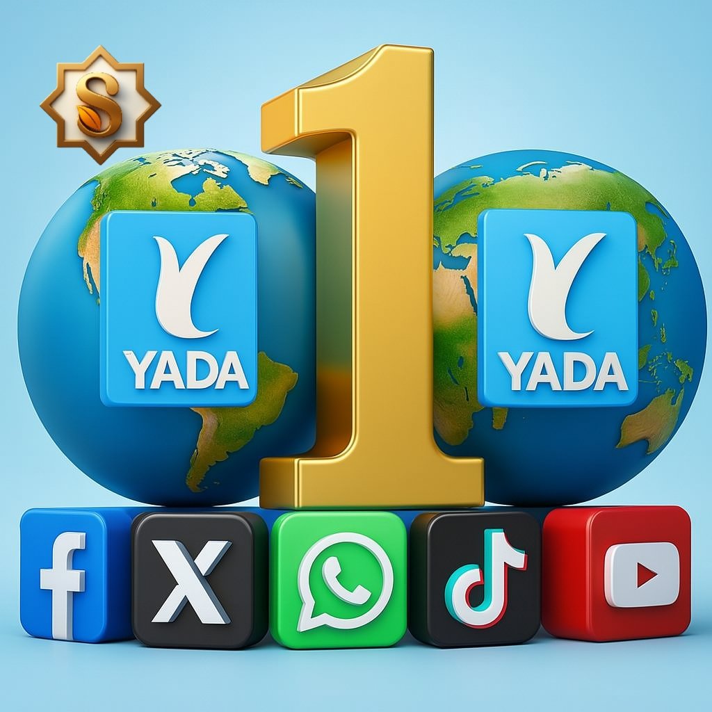 YeversonGomez's tweet photo. 🌟 #YADA ,ranked #1 on #SidraStart, is your all-in-one alternative to Facebook, X, #WhatsApp, & #TikTok. Connect, share,and thrive in a crypto-powered social #ecosystem!🚀
Link:
https://t.co/iEijUpK3yQ
TG:
https://t.co/aygnkRSKyK
#SGWA #SidraChain #SidraFamily #Web3Era #Sharia https://t.co/i1cATyAIIa