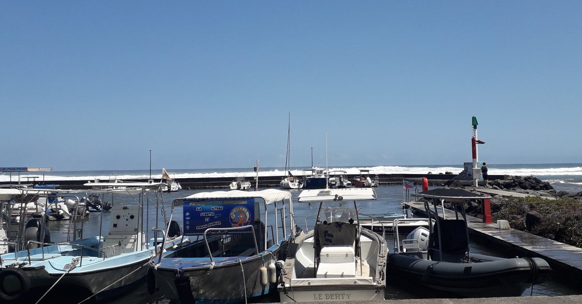À la  Réunion 
Une grosse tempête