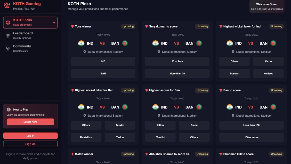 KOTHGaming_'s tweet photo. Visit KOTH Gaming website to win prizes daily! Play for FREE, climb the leaderboard! Daily and weekly prizes for all KOTH Gaming super fans! https://t.co/Sqge1EnYHh