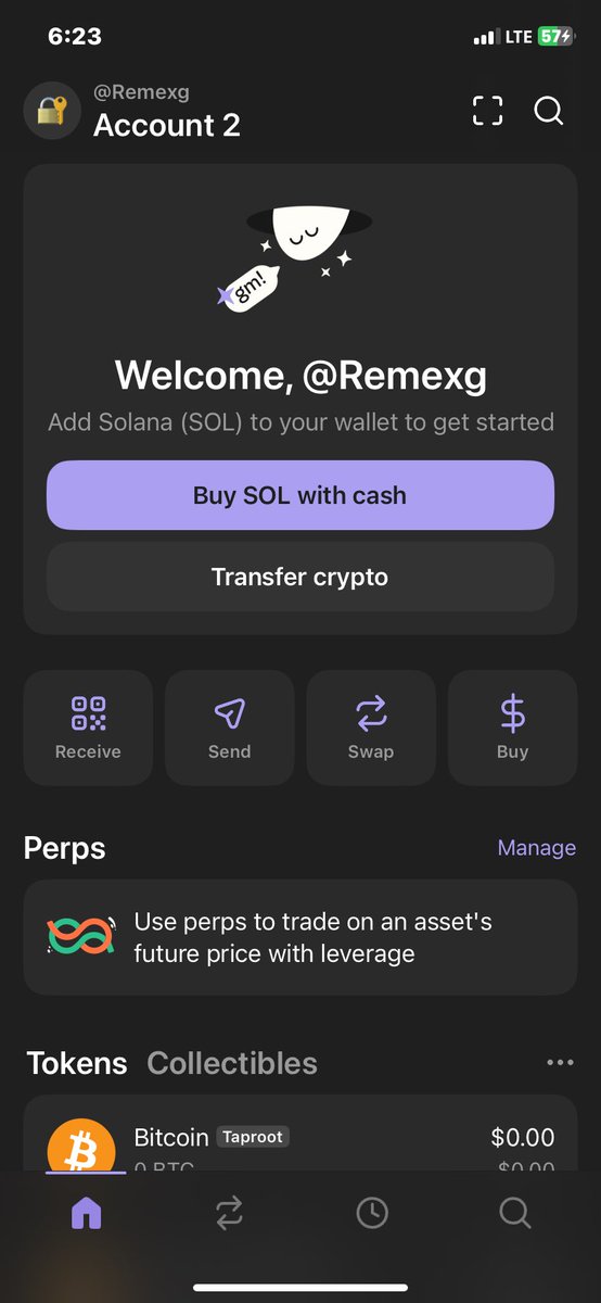 An empty wallet and a dream