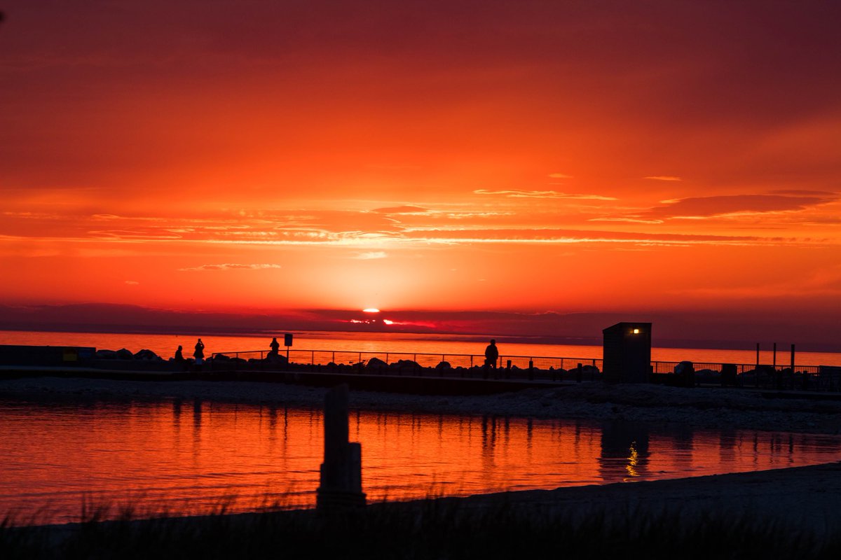 Sun set. Port Elgin Ontario