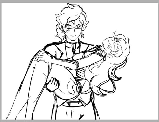 Trabajar en la actualización me ayudó a salir del bloqueo creativo
Ahora ando planteando escenas del cap 1 de End of Layer