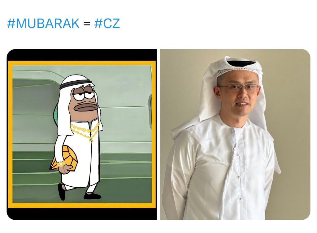 Trnt43924958's tweet photo. This one is rich and it looks a lot like you CZ . (Mubrarak .Brocoli) @cz_binance  @BNBCHAIN @ellazhang516 https://t.co/DrsjnvLcRH