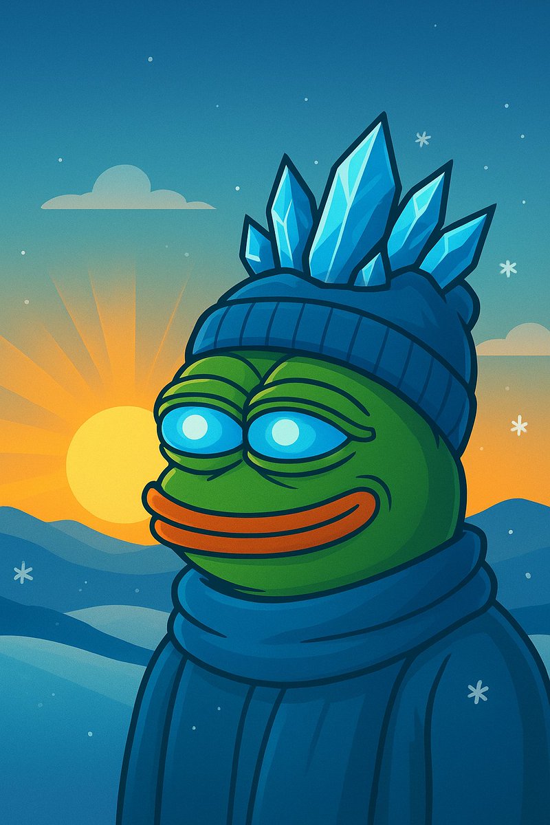 WinterPepe | Stay Frosty ❄️🐸 tweet media