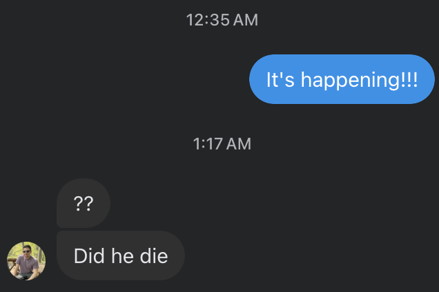 SheylaCorry_'s tweet photo. The best thing about this exchange is that I can simply post this screenshot with 0 context and every single one of you will get it. https://t.co/ebc93w3HUF