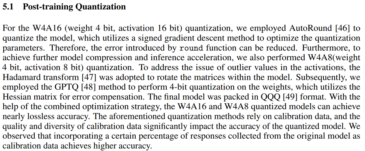 HaihaoShen's tweet photo. 💡Happy to share with you that Baichuan adopted AutoRound to generate the INT4 model for the latest SOTA Baichuan-M2 model. Congrats @BaichuanAI! 🥳 Check out the paper for more details! https://t.co/eY0yyiJ2ak
#intel #autoround #huggingface #llm https://t.co/C9g1ebBQNU