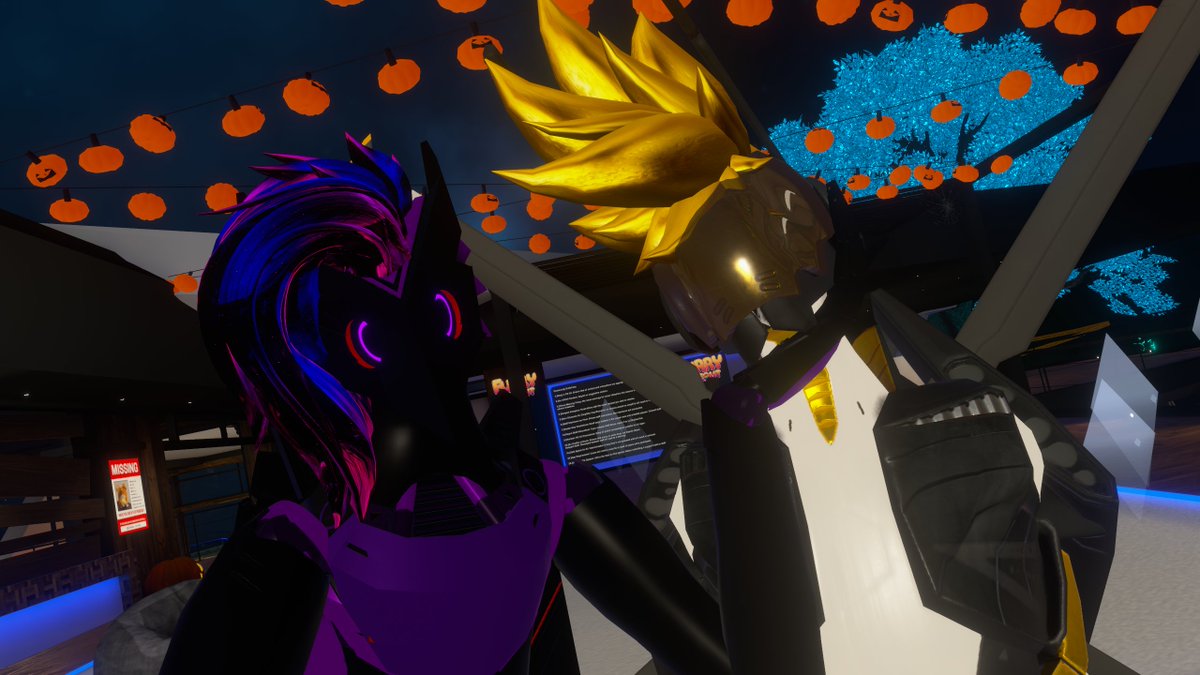 631Blu's tweet image. i got a new avatarrr!~ 

Recon and Rotormantid base by Lackofbindings on Gumroad!
#robotfurry #furry #VRChatPhotography #vrchat #lackofbindings