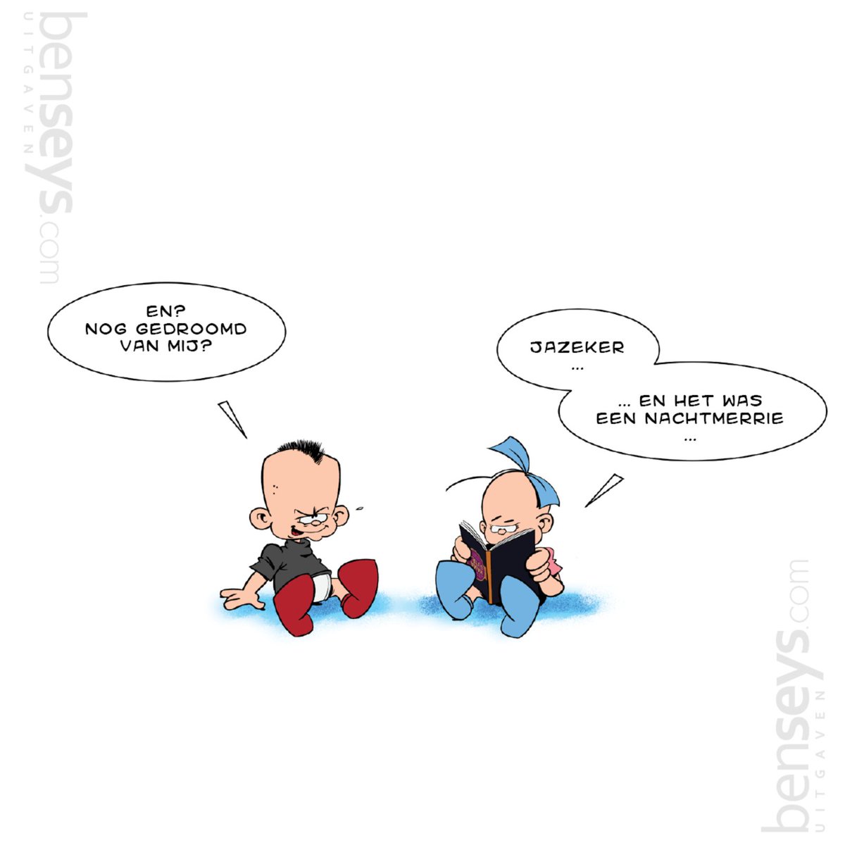 Nieuwe Wieger-gag! 

Het 40-jarige jubileumalbum is nu verkrijgbaar in de betere boekhandels! Mis deze unieke collectie niet.

Strip of illustratie op maat nodig? 
Neem contact op via info@benseys.com.

#wieger #gag #strip #humor #benseys #jubileum #nieuw #boekhandel