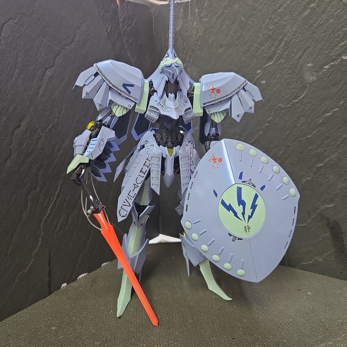 デサインズ版のバングが好きです。
カッコいい！

#ファイブスター物語
#ims 
#ボークス