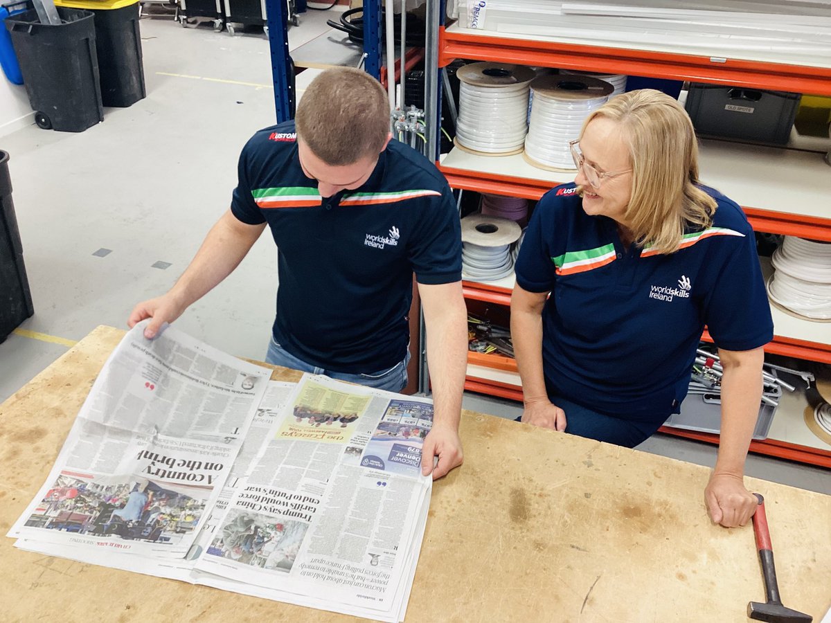 DCTallaghtC's tweet photo. Who earns more money – your electrician or your accountant?
Very interesting article about #GenerationApprenticeship in the Irish Independent published on 14/09/25, enjoy the reading 📖 
@apprenticesIrl @ddletb @ThisisFet #earnasyoulearn 
￼ https://t.co/NhuhzHnt9B