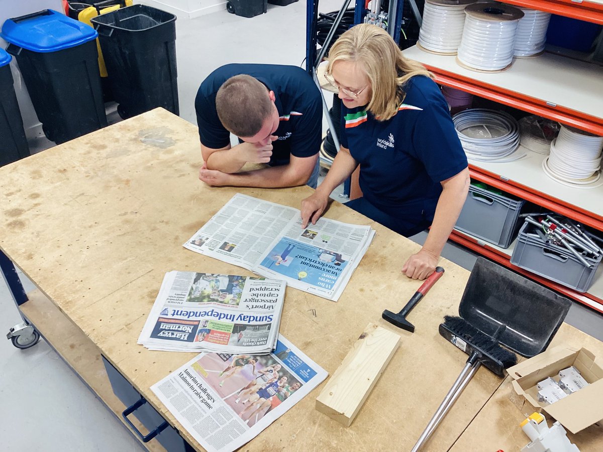 DCTallaghtC's tweet photo. Who earns more money – your electrician or your accountant?
Very interesting article about #GenerationApprenticeship in the Irish Independent published on 14/09/25, enjoy the reading 📖 
@apprenticesIrl @ddletb @ThisisFet #earnasyoulearn 
￼ https://t.co/NhuhzHnt9B