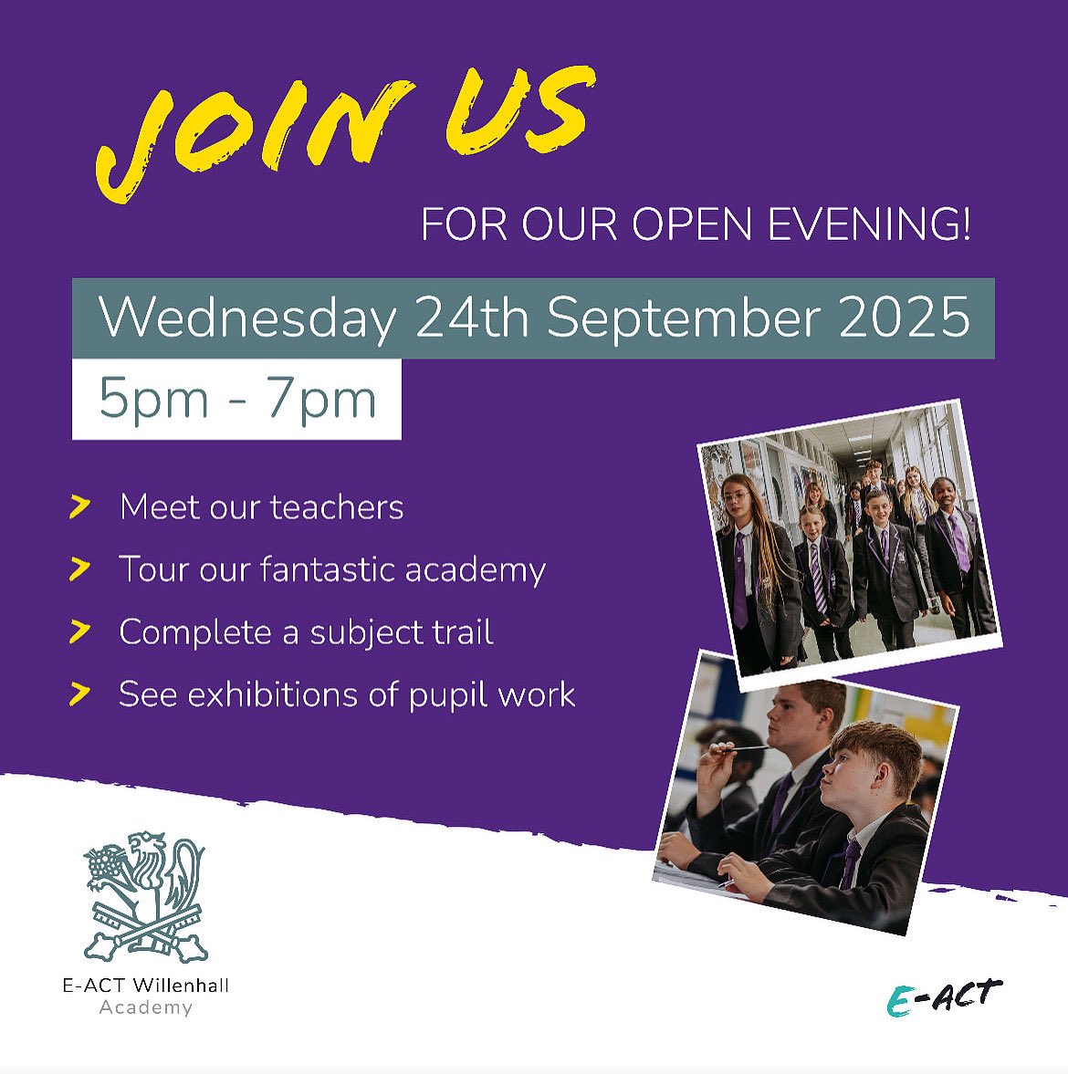 Willenhall E-ACT Academy tweet media