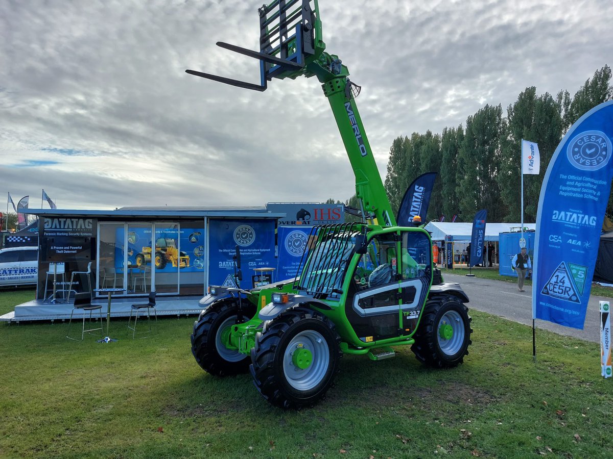 CESARscheme's tweet image. What a brilliant first day here at PlantWorx 2025. We’ve had great conversations about how the CESAR Scheme helps protect assets and how our award-winning RAPID system is making a difference across the industry.
We’re here all day today – come and see us, meet the team.